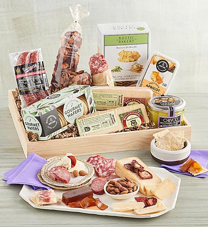 Deluxe Seasonal Flavors Charcuterie and Cheese
